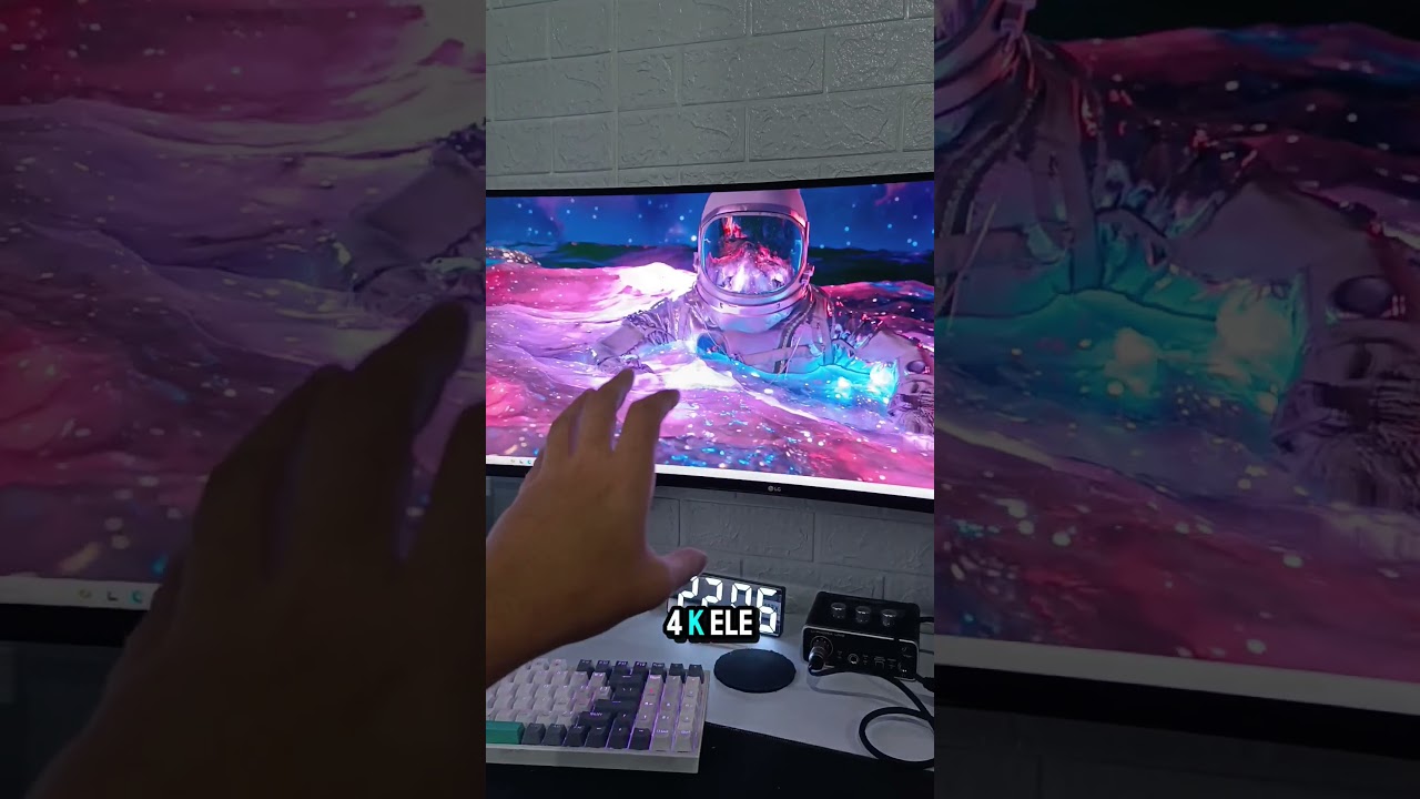 Miniatura da avaliação em vídeo de Monitor LG UltraGear 34GP63A-B 34 Polegadas Curvo 160Hz