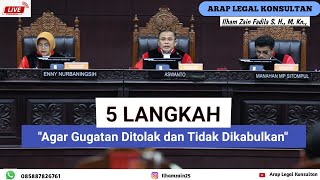 Download lagu 5 cara agar gugatan pengugat ditolak dan ditolak hakim mp3