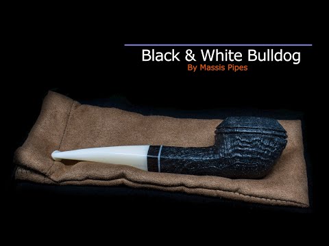 Pipe Making: A Black & White Bulldog