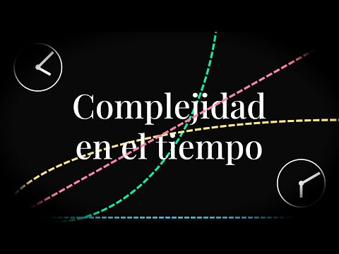 ⌛ ¿Qué es la complejidad en el tiempo?