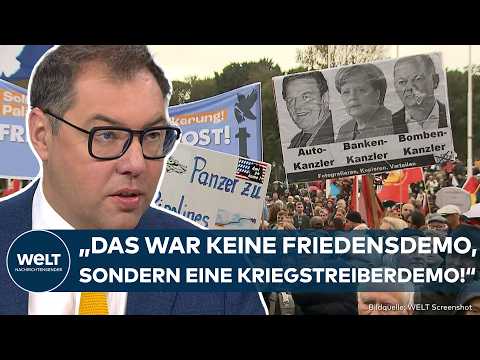 UKRAINE-KRIEG: "Das war eine Kriegstreiberdemo!" Botschafter Makeiev empört über Friedensdemo