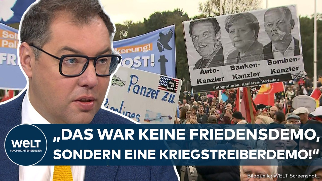 UKRAINE-KRIEG: "Das war eine Kriegstreiberdemo!" Botschafter Makeiev empört über Friedensdemo