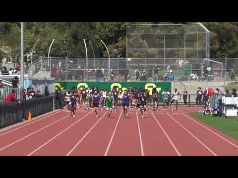 Frosh Boys 100m, H8 Castro Valley Relays 2023