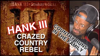 Is He Related to Hank Williams Jr!? HANK III - Crazed Country Rebel | Reaction