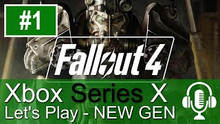 Fallout 4 New Gen Upgrade Xbox Series X Gameplay (Let