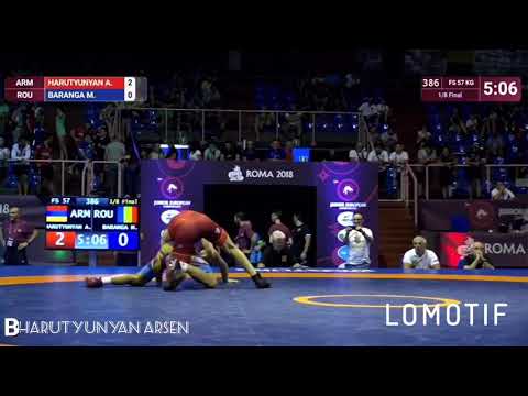 Arsen harutyunyan , Arm vs Rou