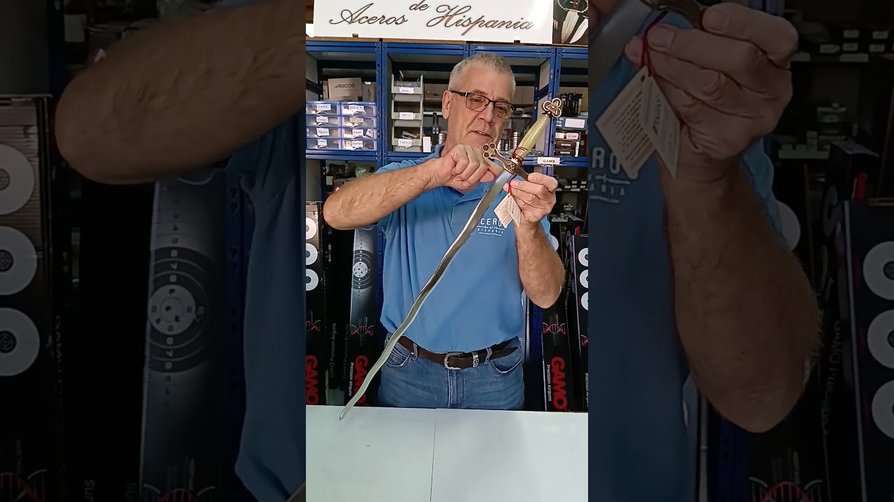 Épée en laiton Masona flamboyant