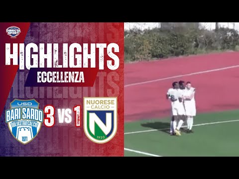 Calcio Eccellenza - Barisardo 1971-Nuorese Calcio 1930 3-1 (Highlights)