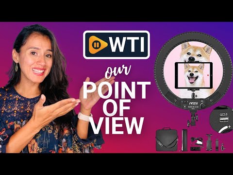 IVISII 18 inch Ring Light Kits - WTI product video review