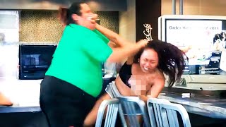 Karen Fights Worker Over Sandwich: Gets SERVED JUSTICE!