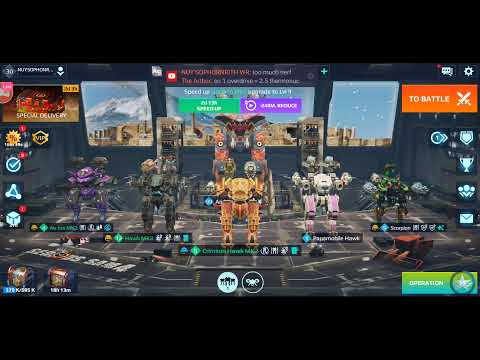 War Robots  live Stream is Leech with 4 atomizers  Avengers Ao Jun 2Hawks Ivory Ravana and 2021
