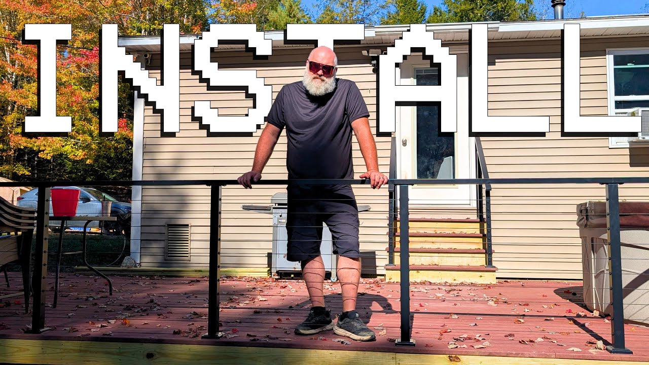 Installing the beautiful and rugged BLIKA cable railing system