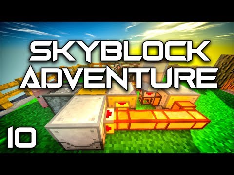 Skyblock Adventures EP10 IF Material StoneWork Factory