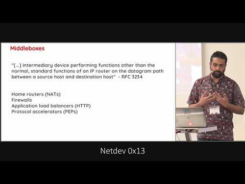 Netdev 0x13 - QUIC Tutorial
