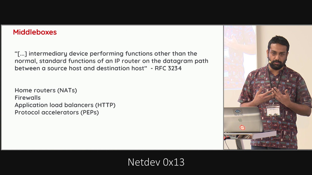 Netdev 0x13 - QUIC Tutorial