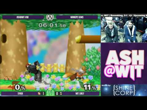 Syrox (Fox) vs WIT | ORLY (Falcon) - ASH@WIT #88 Melee Winner's Semis