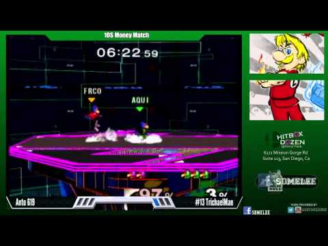 Hitbox Dozen Money Match: Anto619 vs #13 CG | Trichael Man