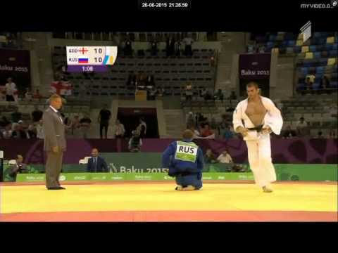 Avtandil Tchrikishvili vs Ivan Nifontov European games Baku 2015