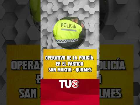 Policía de Tucumán operativo de prevención para el partido entre **San Martín vs Quilmes** 🏟️ 🇦🇷⚽