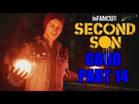 Infamous: Second Son Gameplay Walkthrough Part 14 PS4 Good Karma Review Playthrough