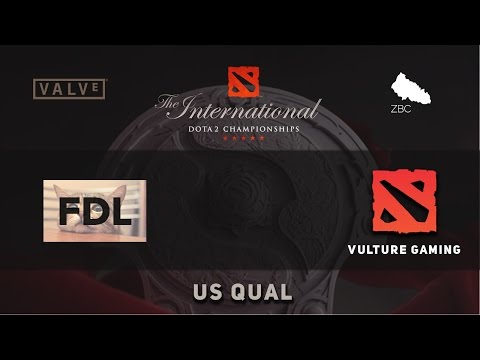 FDL vs. Vulture @ TI6 US Quals, Dota 2