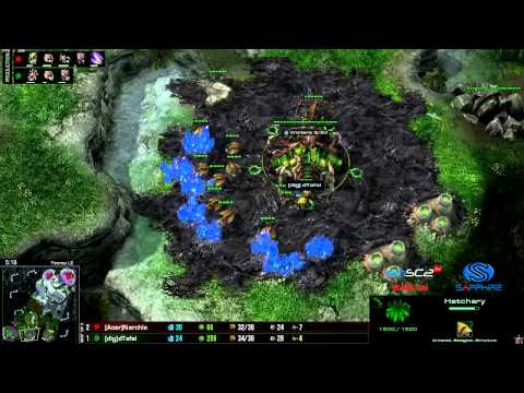 ZvZ - Nerchio vs Tefel -g4- Starcraft 2 HD polski komentarz HOTS