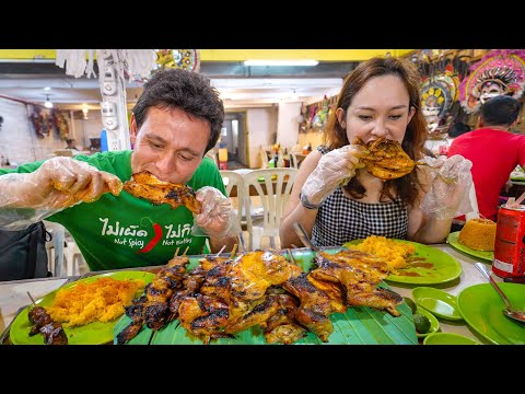 Comida de rua filipina em Bacolod!!FRANGO INASAL + Ultimate BBQ Tour nas Filipinas!