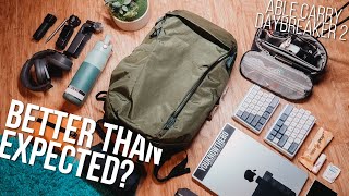 I didn't think that I would like this. ABLE CARRY Daybreaker 2 Bag Review