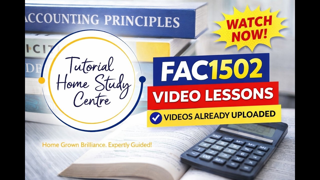 FAC1502 2026 Assignment 1 Walkthrough | UNISA Accounting Support