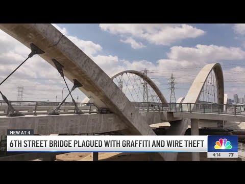Can LA stop graffiti and copper theft on Sixth Street Bridge?