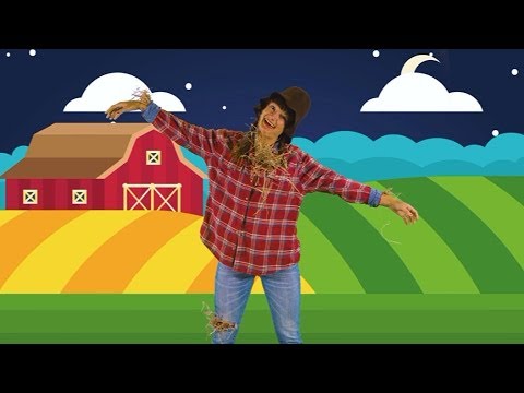 Dingle Dangle Scarecrow! Nursery rhyme for children | hey dee ho with Amelia Willcox