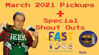 Video Game Pickups April 2021 Plus Special Shout Outs