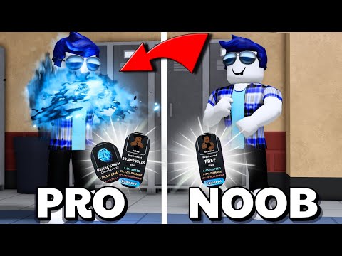 Trolling As A NOOB Then Going Pro Using The Best Style & Gloves In Fight In A School!😂