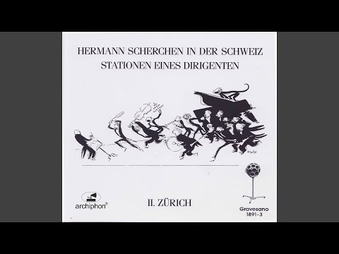 Hermann Scherchen probt mit dem Studio-Orchester Beromünster