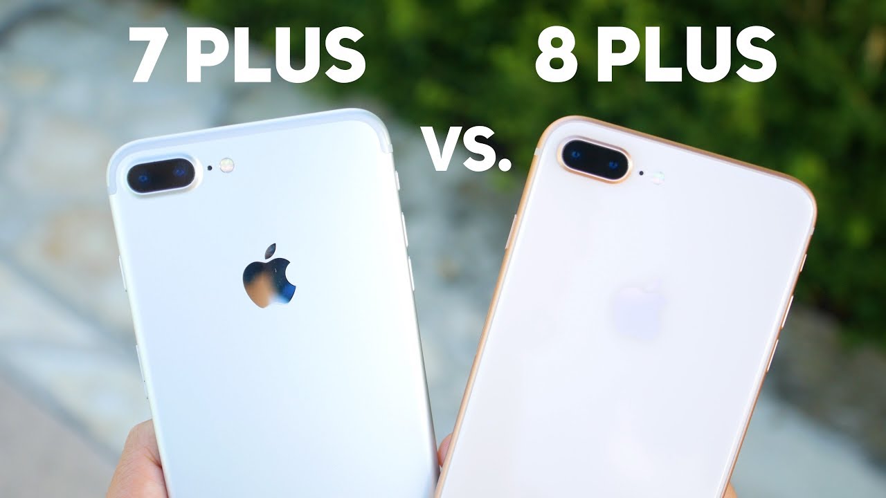 iPhone 8 Plus VS. 7 Plus! // CAMERA TEST!