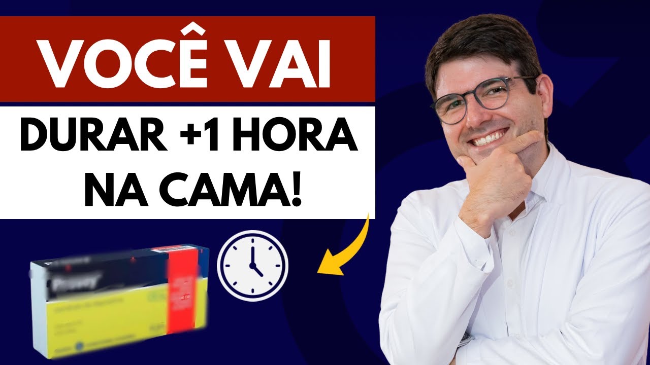 REMÉDIO PRA DURAR MAIS DE 1 HORA NA CAMA! | MEDICAMENTO PRA EJACULAÇÃO PRECOCE | PROSOY | DAPOXETINA
