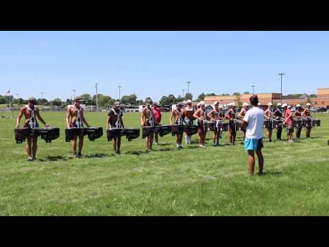 Cadets Drumline 2015 | Semis Rehearsal