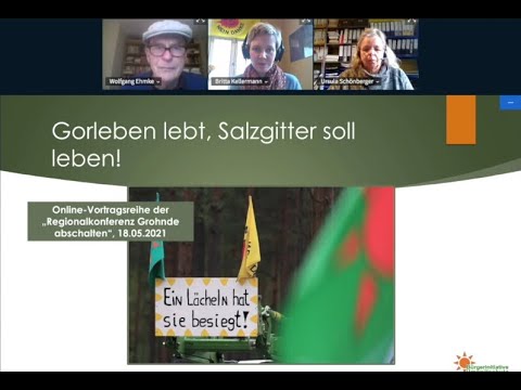 Vortrag: GORLEBEN LEBT – SALZGITTER SOLL LEBEN!