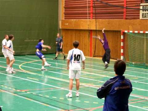Adam Krantz gör en sjuk räddning i finalen junior elit 2008