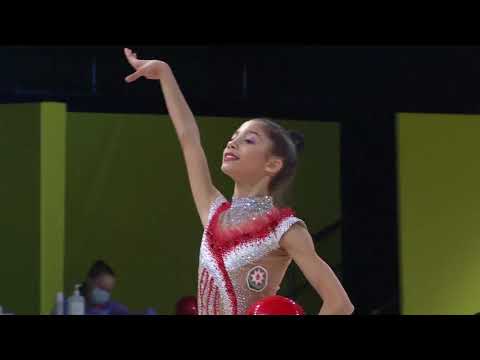 Leyli Aghazada (AZE) - Ball Q - 2020 European Championships Kyiv