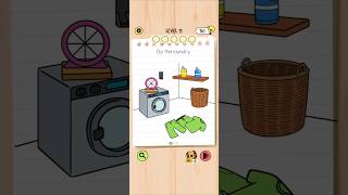 Brain Test 5 Level 11: Do the laundry Walkthrough