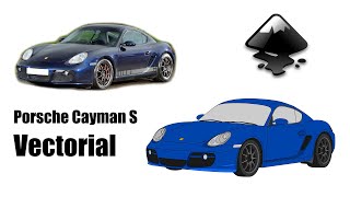 Porsche Cayman S Vectorial Inkscape