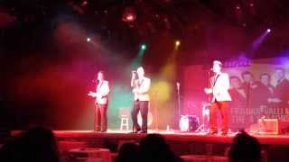 The New Jersey Boys ( Frankie Valli ) - Will You Love me Tomorrow? - Sala Fortuna 12-08-15