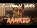 Ranking The Yakuza Like A Dragon Series WORST To BEST