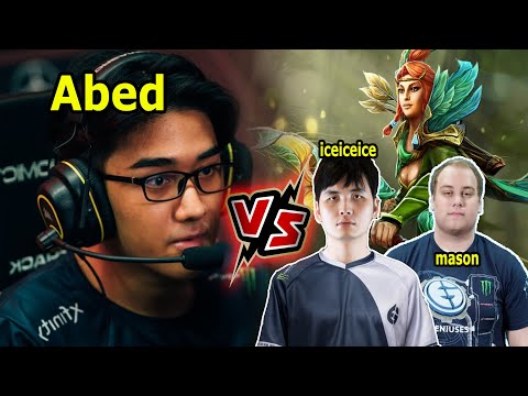 Abed[smurf] Windranger vs iceiceice[Magnus] and Mason[Sven] | DOTA 2 Gameplay