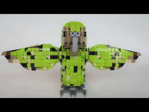 Vidéo LEGO Bricklink 910017 : Le Kakapo