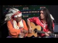 Chief Walking Bear and Chief Grey Eagle Clowning Around Heyoka Style