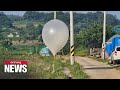 S. Korean military finds around 10 balloons with excrement suspected to be from North Korea