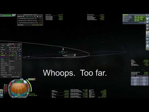 Kerbal Space Program - Getting to Minmus in under 2 minutes!