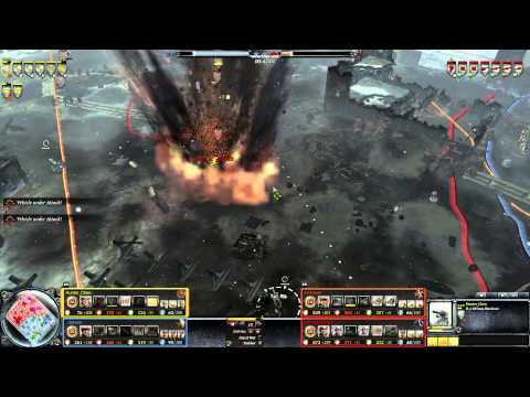 Coh2 Vet3 B-4 203mm howitzer V.S. Elephant